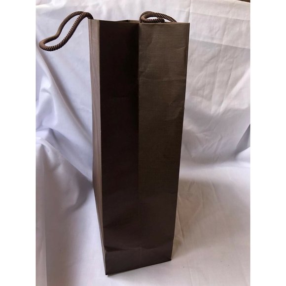Louis Vuittons Paper Shopping Bag Brown 14" x 9.6" x 4.3" - Picture 7 of 10